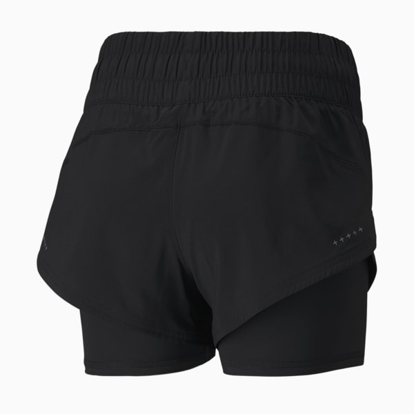 Short 2-en-1 Last Lap, femme, Puma Black, extralarge